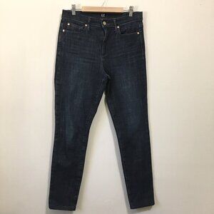 GAP Denim True Skinny Jeans Size 29 8 Medium Blue Stretch Slim Leg